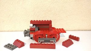 Паровоз Саксония из LEGO. Сборка