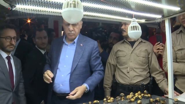 Cumhurbaşkanı Erdoğan Beyoğlu'nda Tezgahtan Kestane Aldı смотреть онлайн