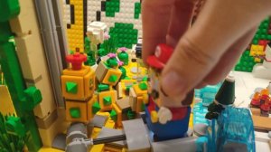 LEGO Mario fights  in two Big MOC Level for the Mushroom Kingdom 2024 #legomario