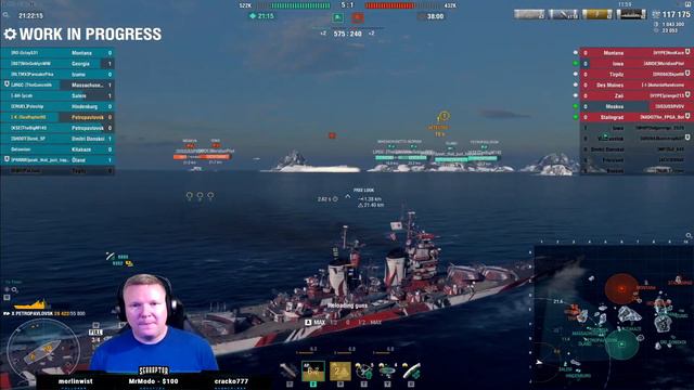 World of Warships - Quick Cut: Tier X Russian Cruiser Petropavlovsk смотреть онлайн