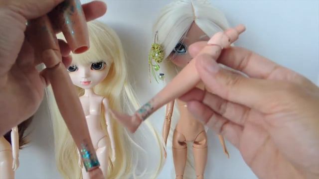 Pullip doll body comparison type 3 4 Barbie MTM made to move Obitsu review смотреть онлайн