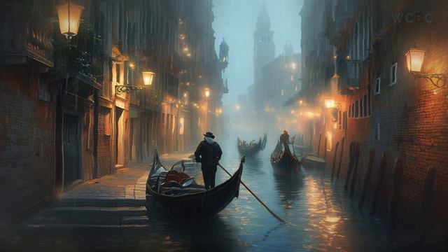 🖤ECHOES Of The OLD VENICE🖤DARK EMOTIONAL PIANO AMBIENCE🖤Music To Study, Read, Work #darkmusic