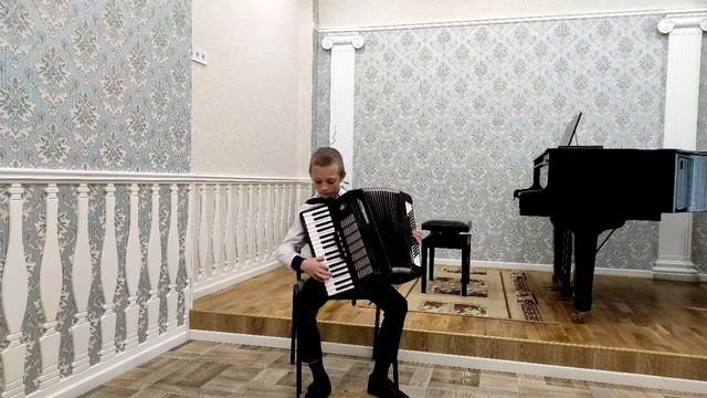 Подгурський Гліб.А.Кос-Анатольский, перкл.Гончарова О.І. "Коломийка" з балету "Хустка Довбуша" смотреть онлайн
