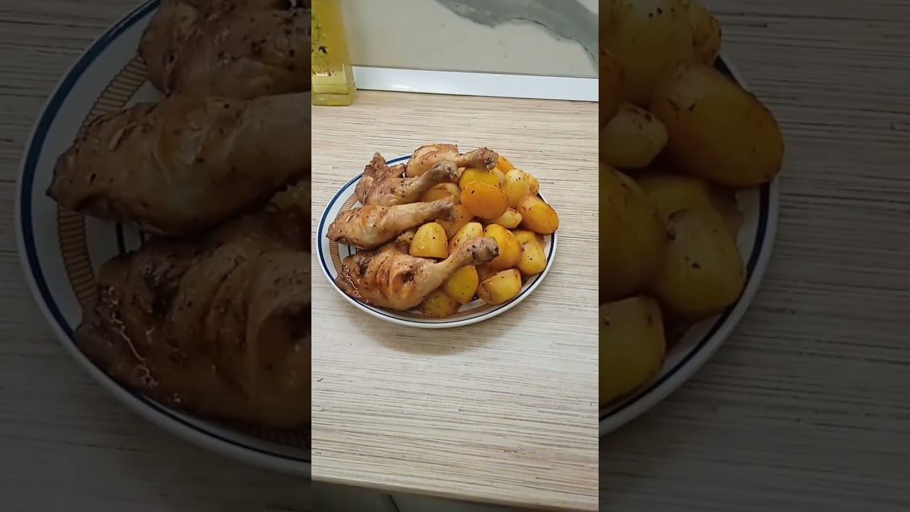 Вкусная жареная картошка с курочкой смотреть онлайн