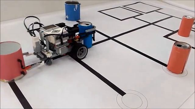 Робот сортировщик. Соревнования Робофест 2016 Hello Robot. Категория Профи. Версия 3 смотреть онлайн