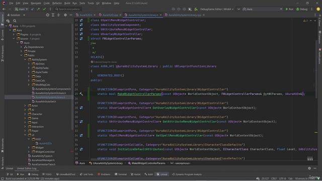 24.10. Constructing the Spell Menu Widget Controller смотреть онлайн