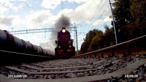 Steam Locomotives Паровозы Л-3653 и Л-2344 26.08.13