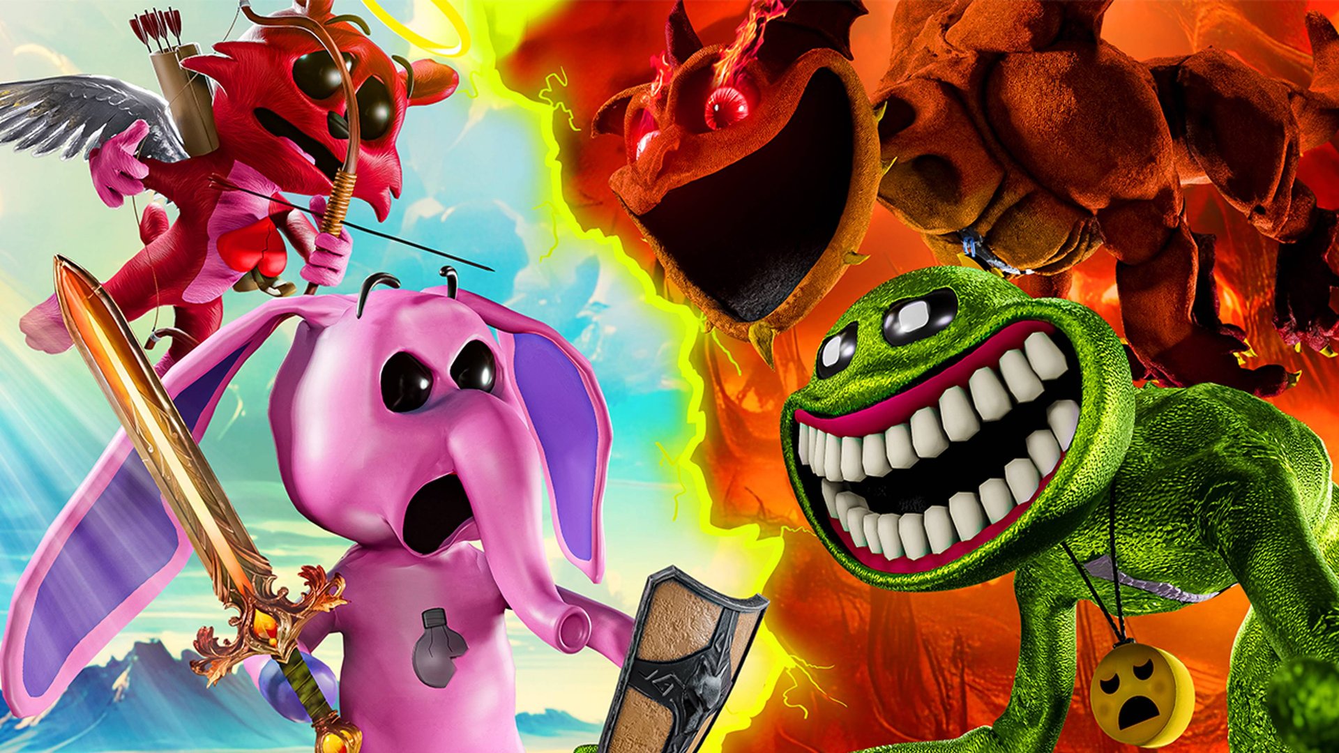 😠Хмурые Зверьки vs 💀АДСКИЕ 😊Улыбающиеся Твари?! смотреть онлайн