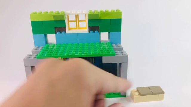 Lego Classic 10698 assembling to rainbow-colored house #156 смотреть онлайн