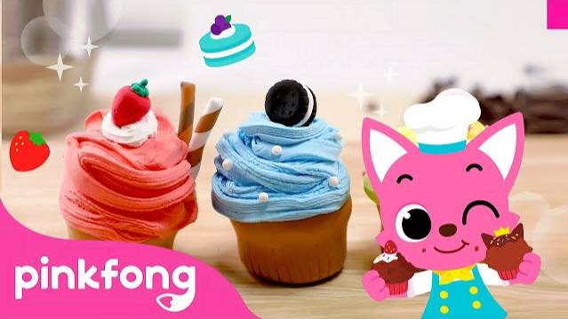療How to make Cupcake with Clay | Clay Bakery | Pinkfong Clay Time смотреть онлайн
