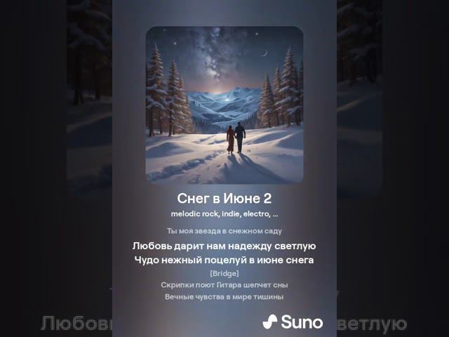 Снег в Июне