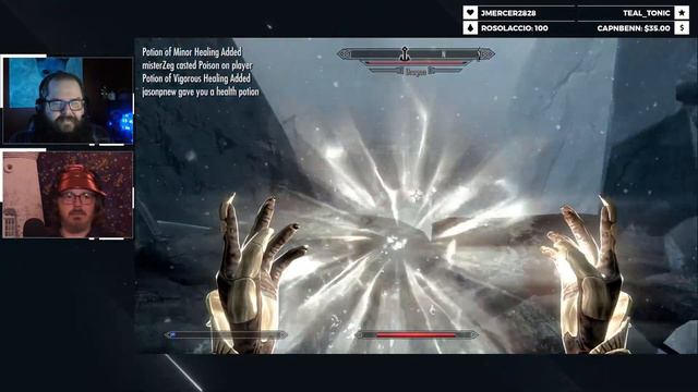 WALKING ONLY Escape From Solstheim Challenge | Skyrim | Stream VOD смотреть онлайн