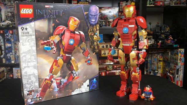 REVIEW: LEGO 2022 IRON MAN FIGURE Set 76206 смотреть онлайн