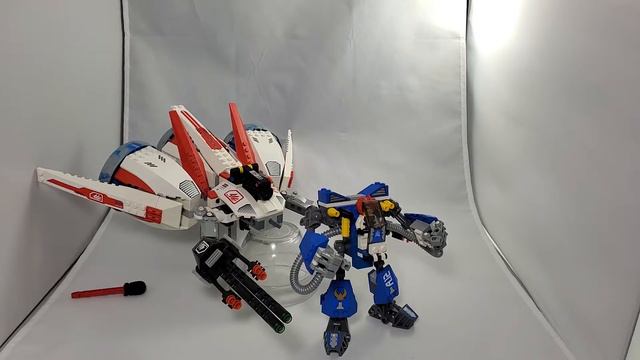 Lego Exo-Force Review - 8106 Aero Booster смотреть онлайн