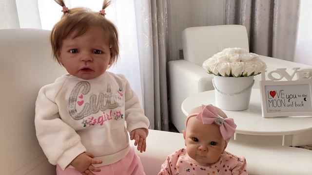 ВЛОГ С ЧЕТЫРЬМЯ РЕБОРНАМИ реборн #rebornbaby #куклареборн #рекомендации