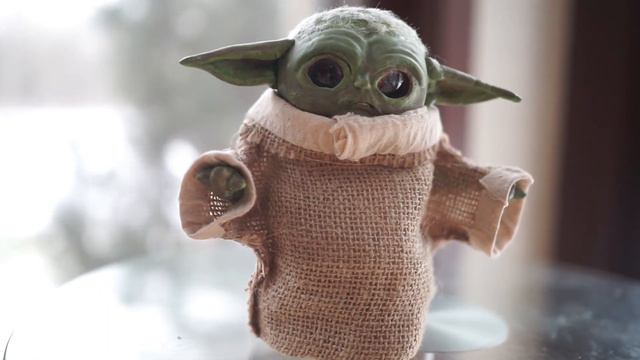 The Making of My Baby Yoda Species Doll Figurine Minature смотреть онлайн