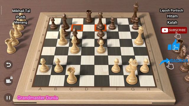 STRATEGI MAIN CATUR TINGKAT DEWA MIKHAIL TAL VS PORTISCH | Wch 1958 | CHESS24 | CHESSBASE INDIA смотреть онлайн