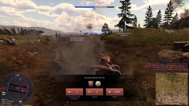 Francuskie 2.3 | B1 Bis, M3A3 Stuart, Crusader Mk II, P.7.T AA, F.222.2 | War Thunder смотреть онлайн