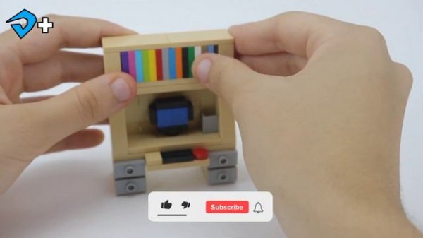 LEGO Office desk - Tutorial