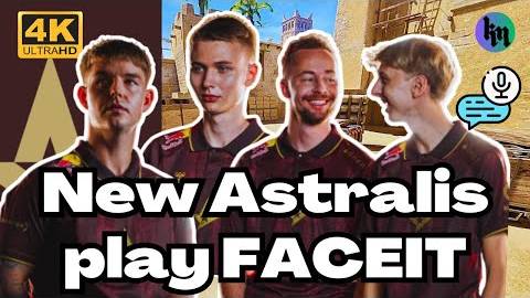 CS2 POV НОВЫЕ ASTRALIS (device, cadiaN, stavn, jabbi) играют FACEIT Ranked wVOICE COMMS