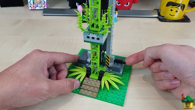 LEGO City Update - Motorised Venus Fly Drop Ride MOC 76035 🎠🏹 смотреть онлайн