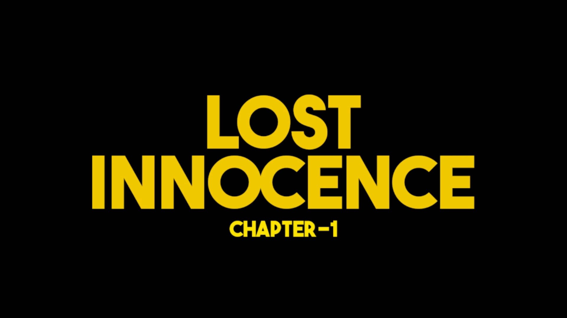 Lost Innocence: Chapter 1