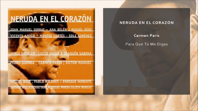 Carmen París - Para Que Tú Me Digas (Single Oficial) смотреть онлайн