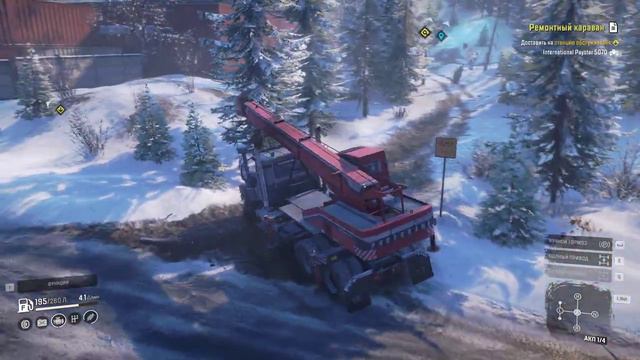 SnowRunner - АЛЯСКА - ПОРУЧЕНИЕ - РЕМОНТНЫЙ КАРАВАН #snowrunner смотреть онлайн