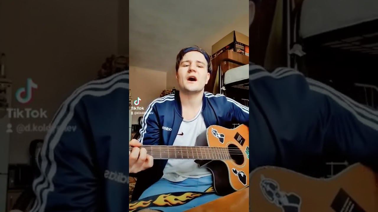 Стук В.Цой на гитаре