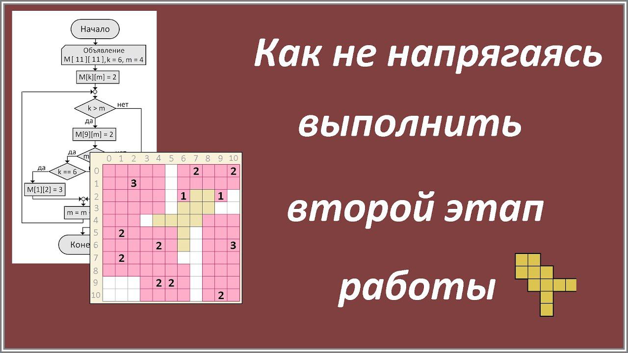 Как не напрягаясь выполнить второй этап работы смотреть онлайн