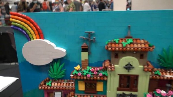 Motorized LEGO Encanto Magical Madrigal House