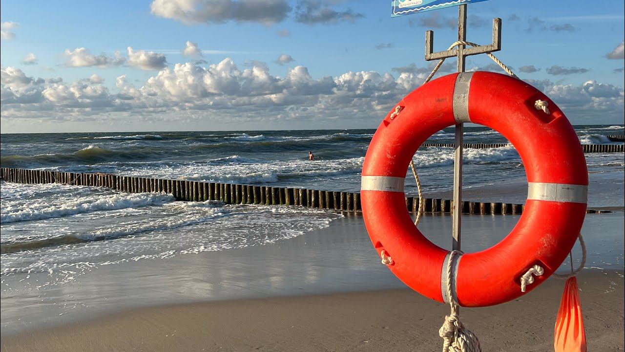 Калининград. Зеленоградск. Самые вкусные десерты. Сильный шторм, набережная, отдых на море. День 6