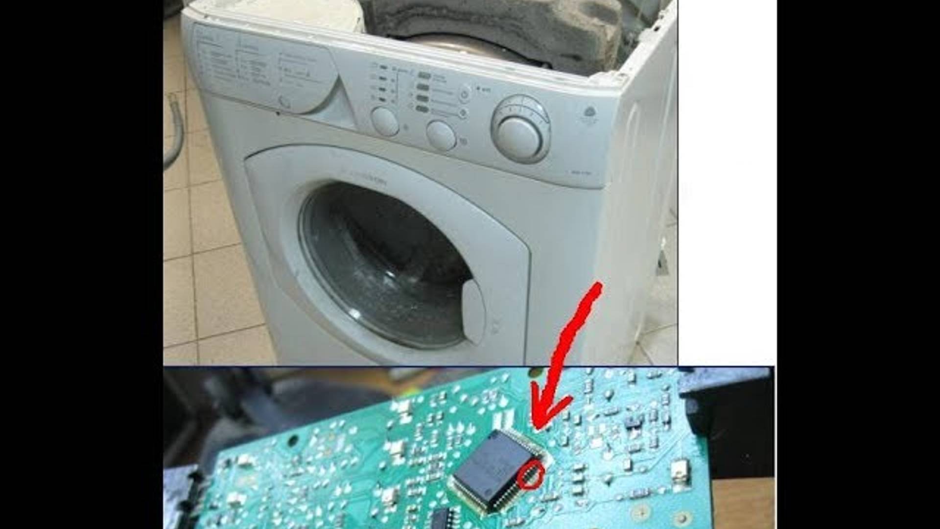 Стиральная машина Аристон AVSL 1090 постоянно сливает воду смотреть онлайн