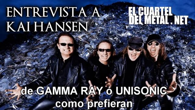 Saludo de KAI HANSEN (Gamma Ray) para Elcuarteldelmetal.net / Kai Hansen Interview смотреть онлайн
