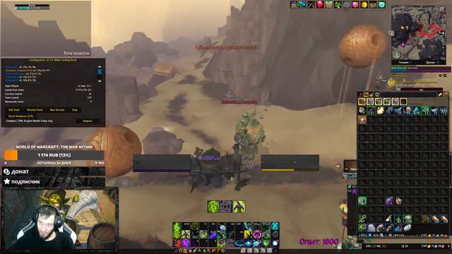 ГОЛДФАРМ ПРОФЕССИЯ ТРАВНИЧЕСТВО общение под ЧАЙ/КОФЕ Wow Dragonflight 10.2.6 смотреть онлайн