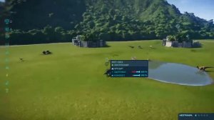 Все травоядные динозавры в игре Jurassic world evolution!!!!