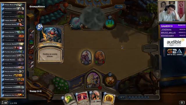 Hearthstone: Trump Cards - 321 - Purging Insects - Part 3 (Priest Arena) смотреть онлайн