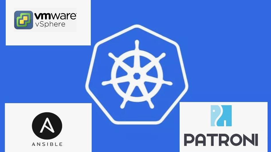 DEMO AUTO DEPLOY 3 VM Ansible vSphere + Patroni 3n in Kubernetes смотреть онлайн