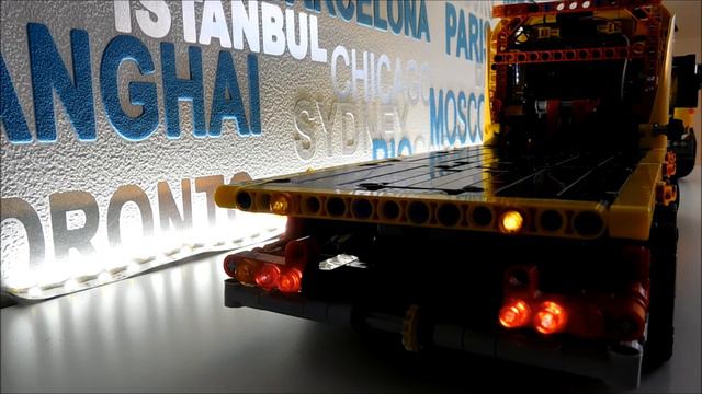 Lego Technic Tieflader mit LED- Beleuchtung - per Arduino gesteuert смотреть онлайн