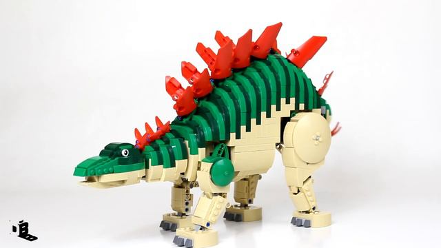 Motorised walking Lego Stegosaurus смотреть онлайн