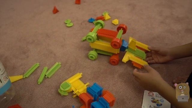 Hedgehog Blocks Building Blocks Toy 100 Pieces Set Review смотреть онлайн