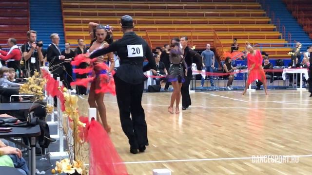Simone Giraldi - Elene Davitaia, GEO, 1/8 Cha-Cha-Cha смотреть онлайн