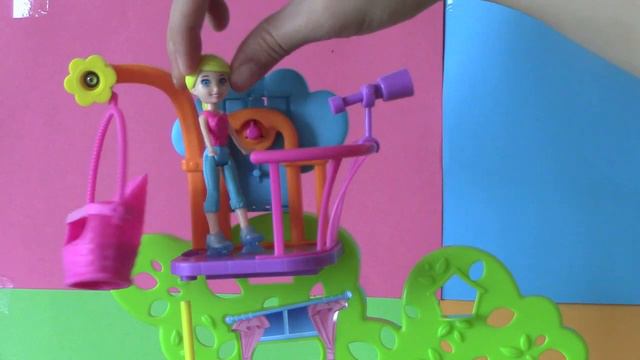 Polly Pocket Wall Party - Polly Pocket Toys Treehouse And Doll