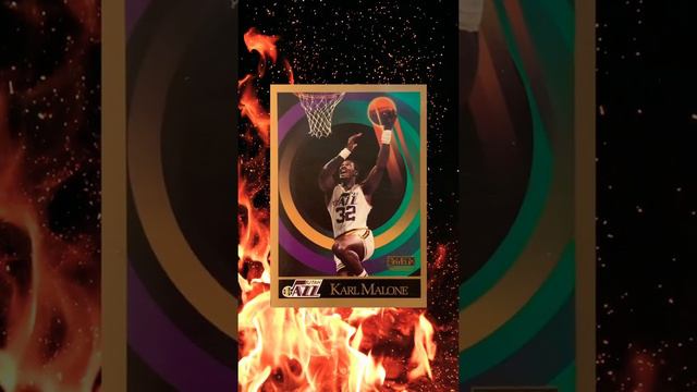 Skybox basketball 90/91. Theodore Edwards, Eric Johnson, Karl Malone and Delaney Rudd. смотреть онлайн