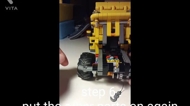 Lego technic Jeep Wrangler winch mod смотреть онлайн