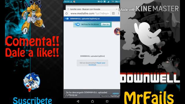 Como descargar DownWell para android!!! смотреть онлайн