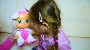 Всегда плачущая🍼Cry Babies Coney💫Интерактивная кукла🎬MakaBuki