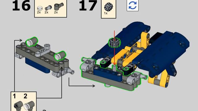 LEGO Technic 42147 Go Kart смотреть онлайн