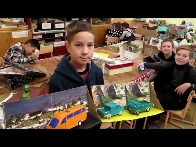 Обзор диорам, изготовленных ребятами объединения