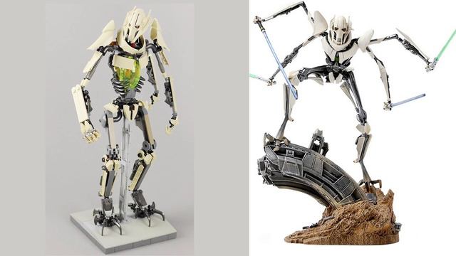 Using LEGO General Grievous Parts, In Bionicle MOCs смотреть онлайн